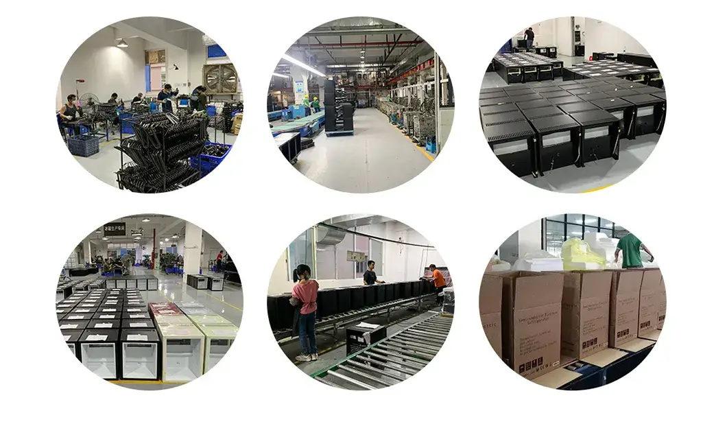 Gương LED thông minh tùy chỉnh trang trí tường cho phòng tắm, chống mờ và hiển thị hình tròn hình ảnh 25-description