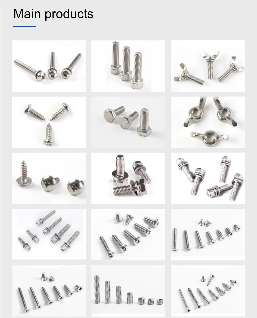 Bu lông ren đa dạng cho việc lắp ráp máy móc điện tử hình ảnh 16-description