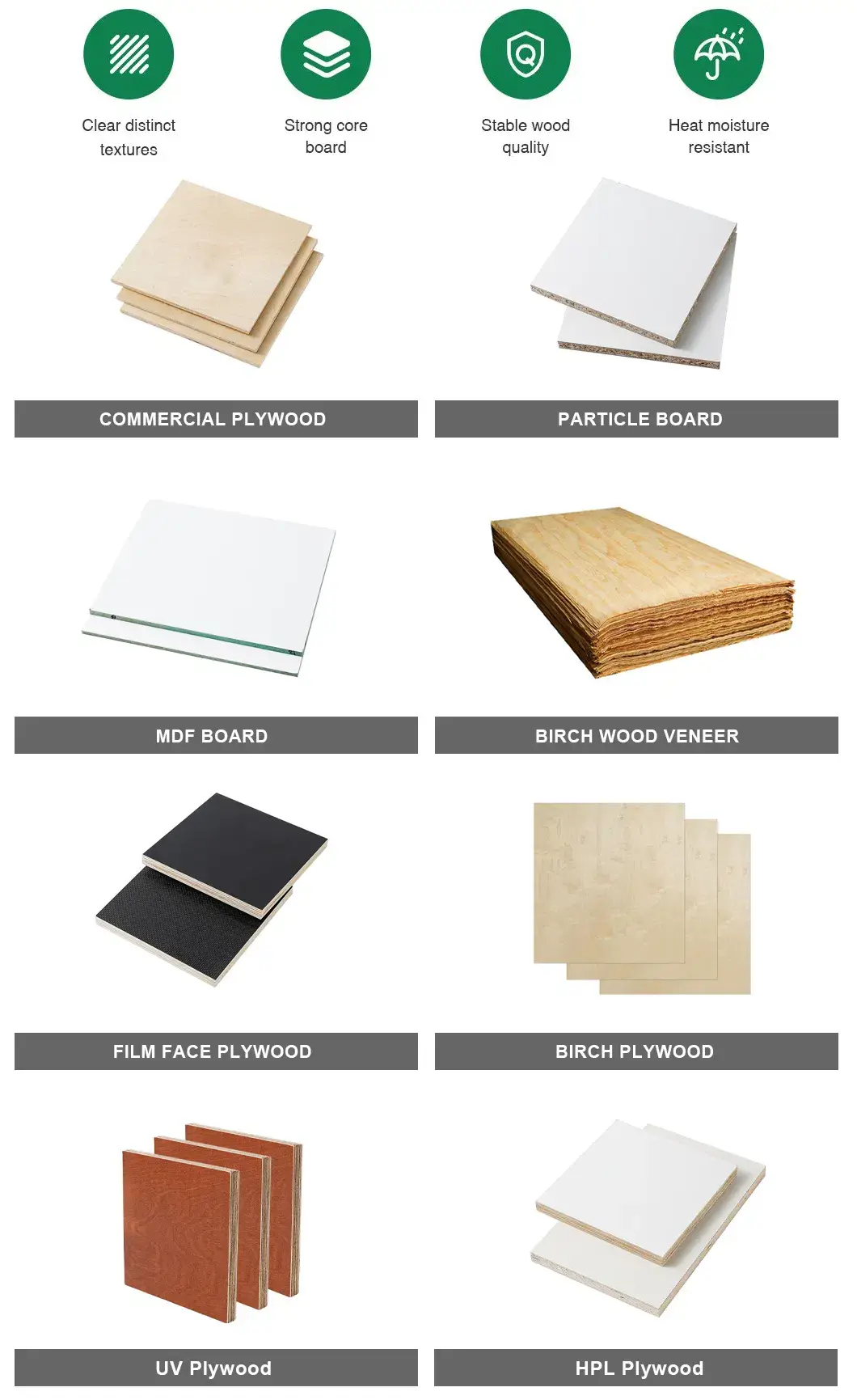 Bảng MDF Chống Nước Tùy Chỉnh cho Nội Thất và Trang Trí - Nhà Sản Xuất Hàng Đầu hình ảnh 16-description