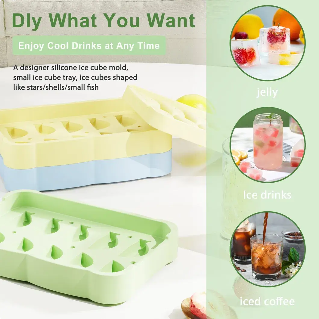 Đá viên cá silicone tùy chỉnh - Sự lựa chọn hoàn hảo cho bữa tiệc tại quán bar hình ảnh 15-description