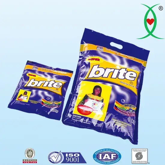 Bột giặt tùy chỉnh với thương hiệu cá nhân