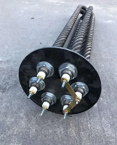 Bộ gia nhiệt mặt bích chuyên dụng cho máy rửa công nghiệp, bộ gia nhiệt ngâm công nghiệp, phần tử gia nhiệt chất lượng cao