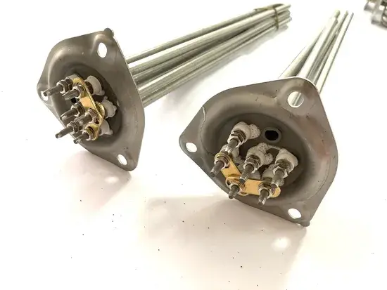 Bộ gia nhiệt mặt bích chuyên dụng cho máy rửa công nghiệp, bộ gia nhiệt ngâm công nghiệp, phần tử gia nhiệt chất lượng cao