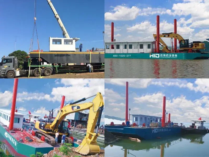 Bánh tàu vận chuyển hàng hóa từ thép CCS, phù hợp với thiết bị nặng trên sông hồ hình ảnh 13-description