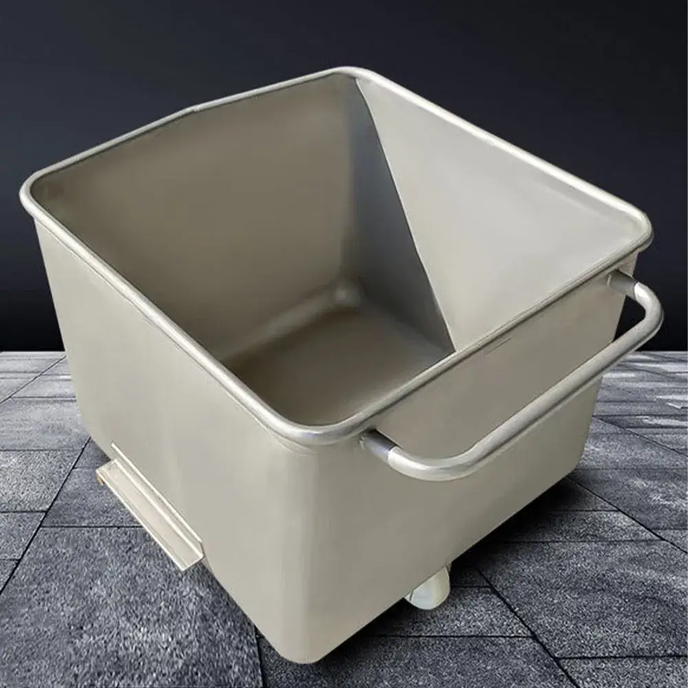 Xe đẩy thức phẩm di động 304 tùy chỉnh, không gỉ, dung tích 200L cho nhà máy xuất khẩu và bán buôn công nghiệp thực phẩm hình ảnh 13-description