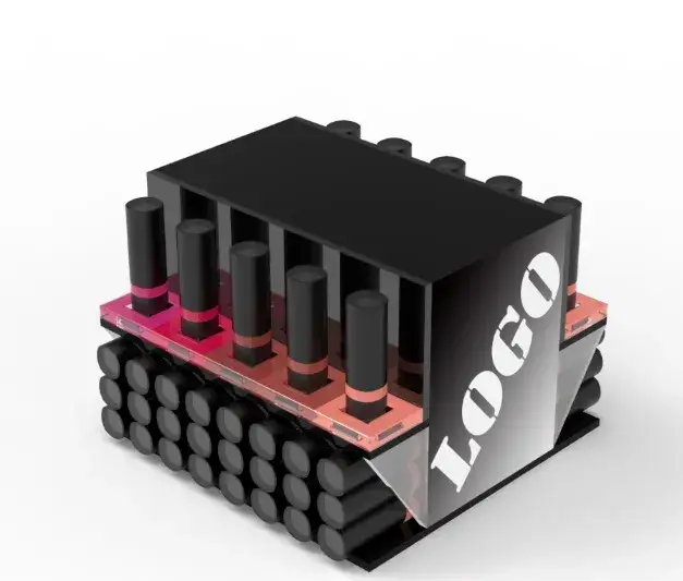 Tạo kệ trưng bày son môi acrylic theo yêu cầu cho cửa hàng của bạn