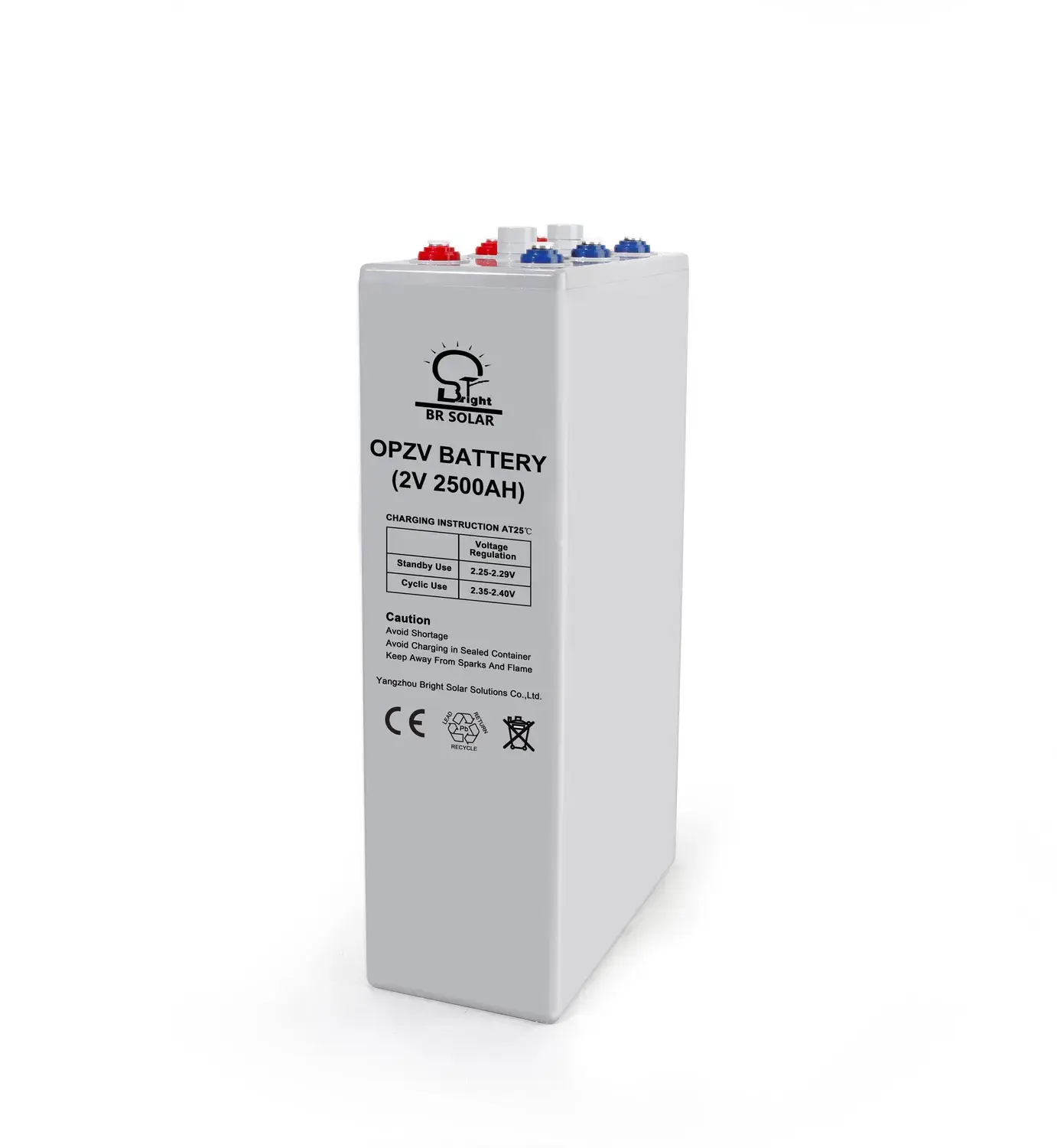 Bình ắc quy chì tùy chỉnh Opzv 220kg - Sản phẩm phù hợp cho nguồn điện xe 2V với dung lượng 2500ah đến 3000ah