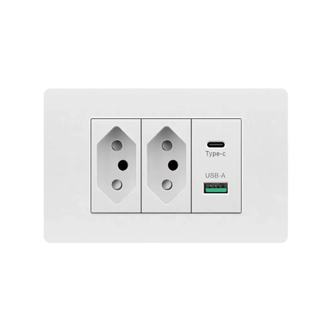 Ổ cắm điện Brazil chất lượng cao với cấu trúc chống cháy độc đáo hình ảnh 13-description