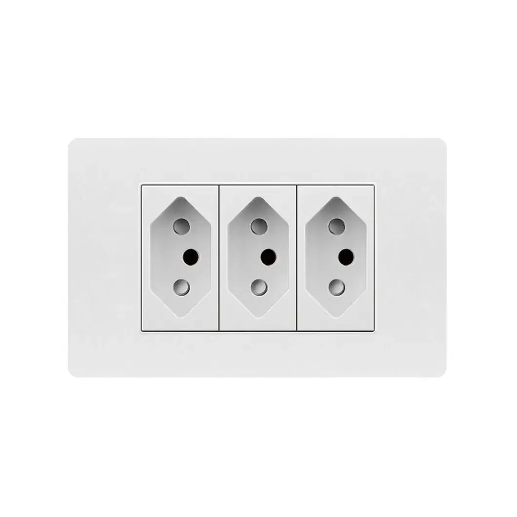 Ổ cắm điện Brazil chất lượng cao với cấu trúc chống cháy độc đáo hình ảnh 12-description