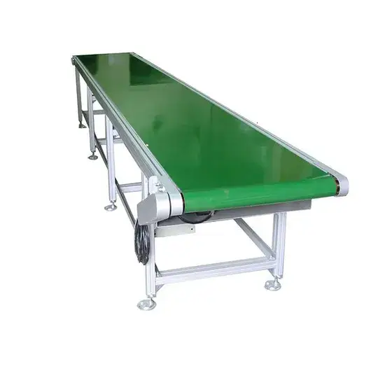Băng tải PVC thiết kế theo yêu cầu cho máy vi sóng, băng chuyền chồng chéo không trùng lặp