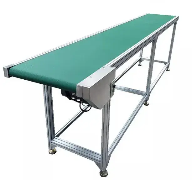 Băng tải PVC thiết kế theo yêu cầu cho máy vi sóng, băng chuyền chồng chéo không trùng lặp hình ảnh 19-description
