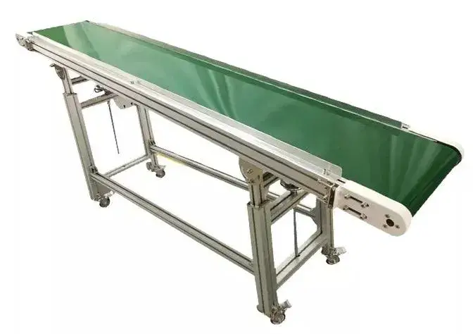 Băng tải PVC thiết kế theo yêu cầu cho máy vi sóng, băng chuyền chồng chéo không trùng lặp hình ảnh 12-description