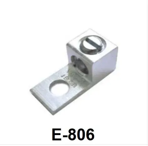 Bộ kết nối đầu cuối tùy chỉnh, khối đầu cuối vít nhôm, có hai lỗ - sản phẩm đầu cuối cơ khí