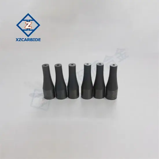 Vòi phun cát mài carbide tungsten tùy chỉnh phục vụ ngành công nghiệp