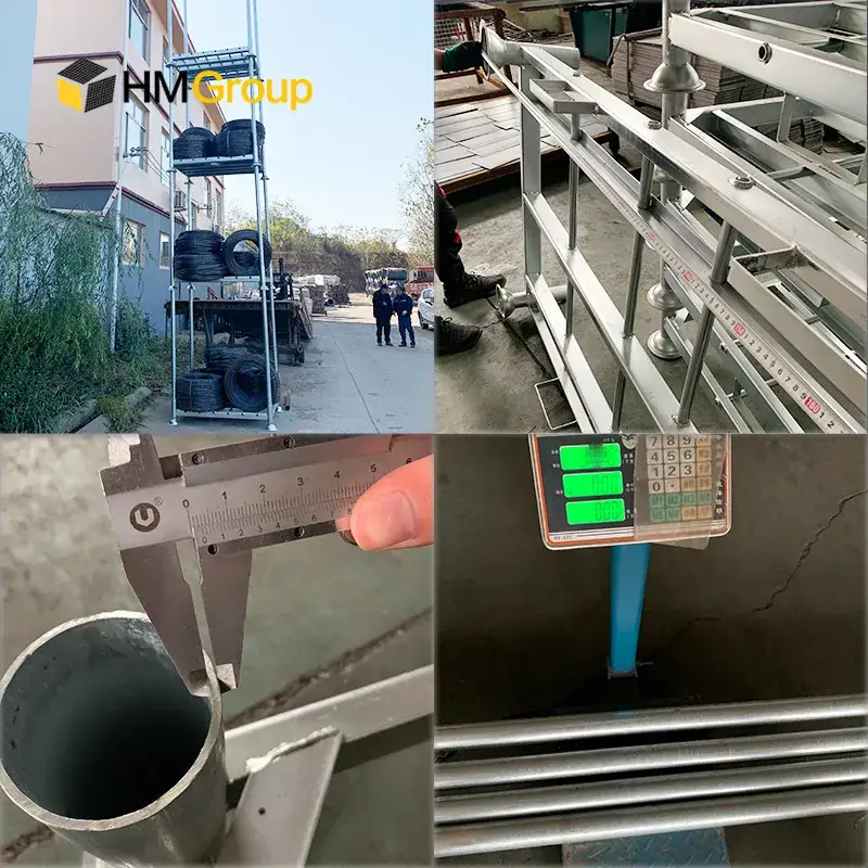 Vận chuyển công nghiệp: Tải nặng kim loại xếp chồng linh hoạt