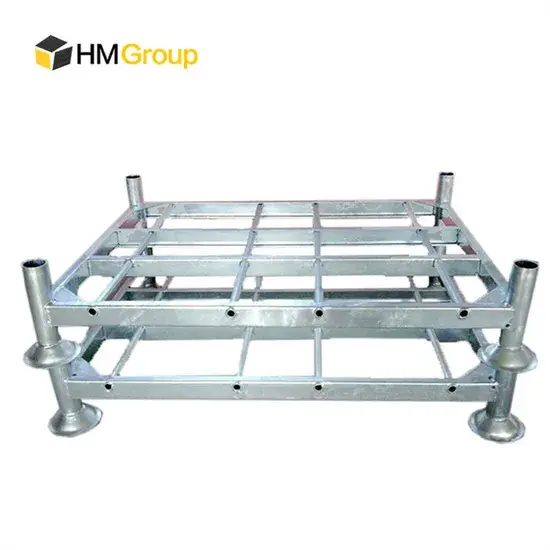 Vận chuyển công nghiệp: Tải nặng kim loại xếp chồng linh hoạt