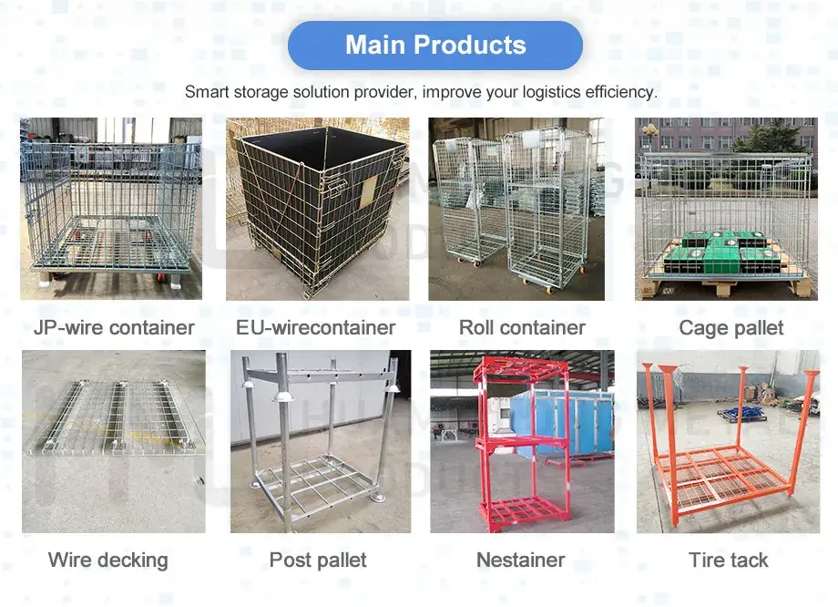 Vận chuyển công nghiệp: Tải nặng kim loại xếp chồng linh hoạt hình ảnh 17-description