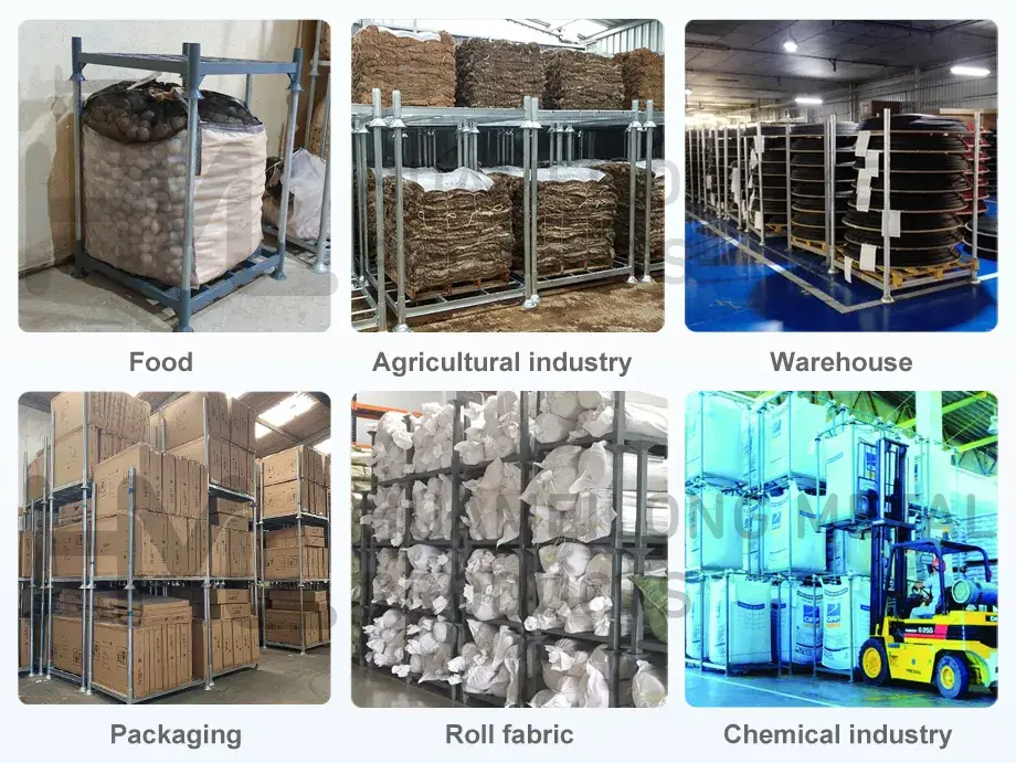 Vận chuyển công nghiệp: Tải nặng kim loại xếp chồng linh hoạt hình ảnh 15-description
