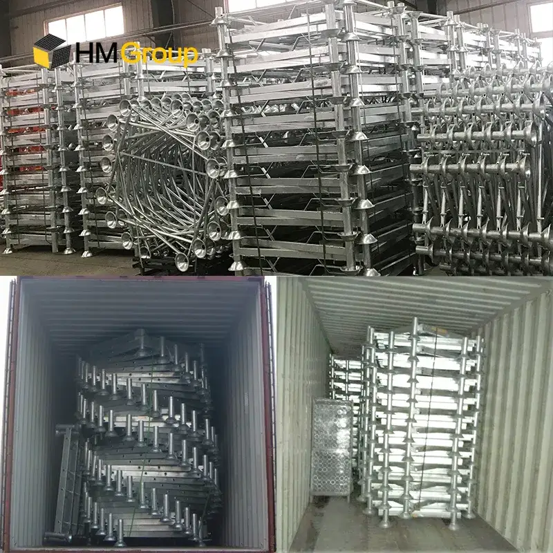 Vận chuyển công nghiệp: Tải nặng kim loại xếp chồng linh hoạt