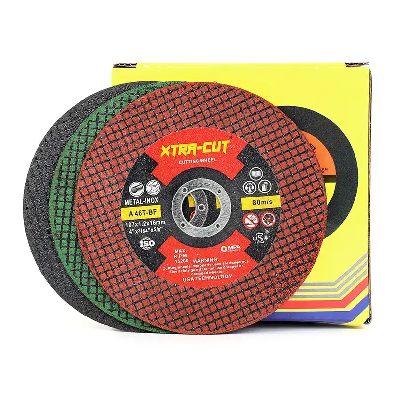 Đĩa cắt 4 inch dành cho máy mài góc làm từ thép không gỉ