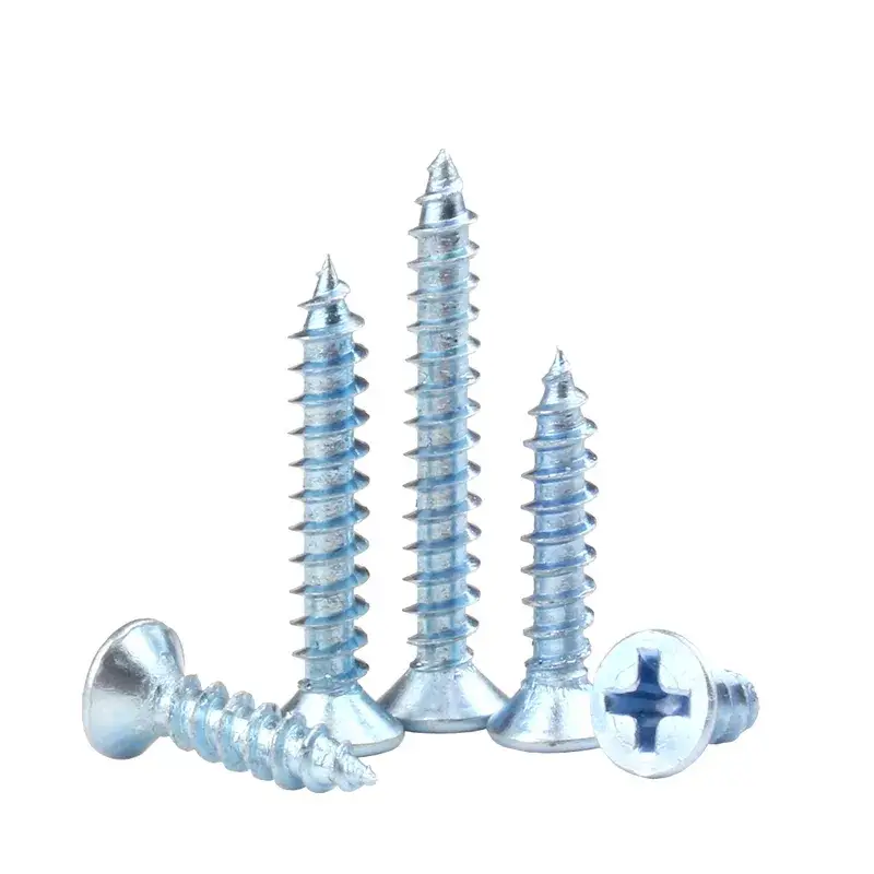 Vít tự khoan đầu phẳng DIN 7982 với rãnh chữ thập - Chuẩn sản phẩm chất lượng