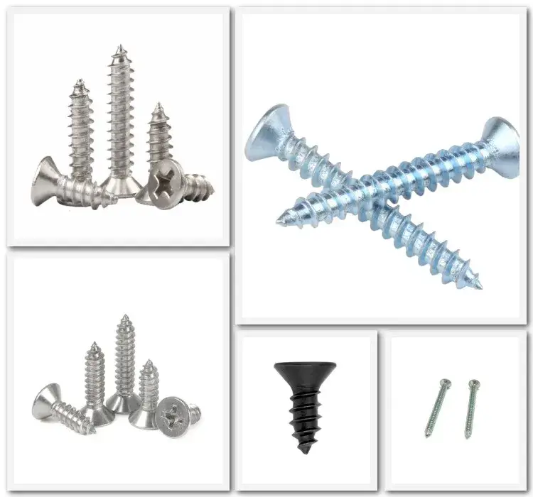 Vít tự khoan đầu phẳng DIN 7982 với rãnh chữ thập - Chuẩn sản phẩm chất lượng hình ảnh 17-description