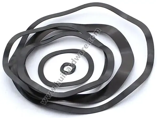 Lò xo sóng DIN137b với chất liệu thép carbon đen hình ảnh 14-description