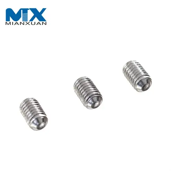 Ốc vít lục giác DIN916 inox M3 M4 với kiểu dáng đầu chìm chất lượng hình ảnh 1-description