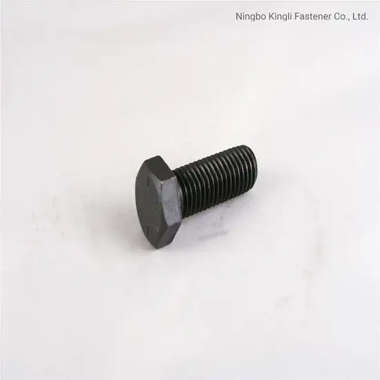 Bu lông hex DIN933 8.8 với lớp phủ mạ kẽm chất lượng cao