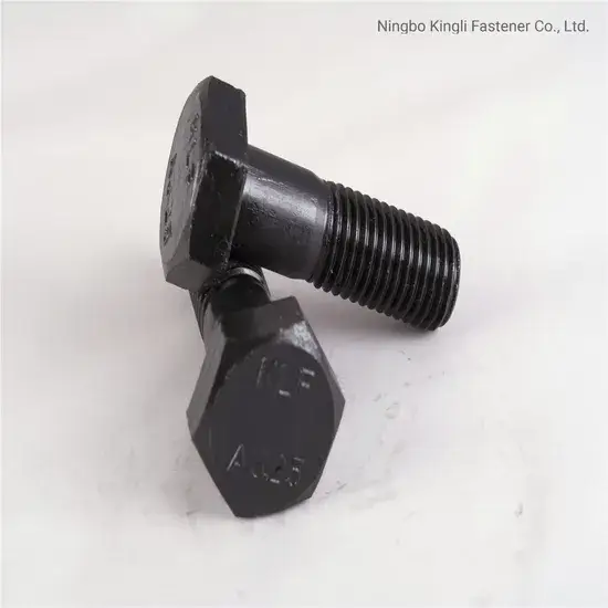 Bu lông hex DIN933 8.8 với lớp phủ mạ kẽm chất lượng cao hình ảnh 1-description