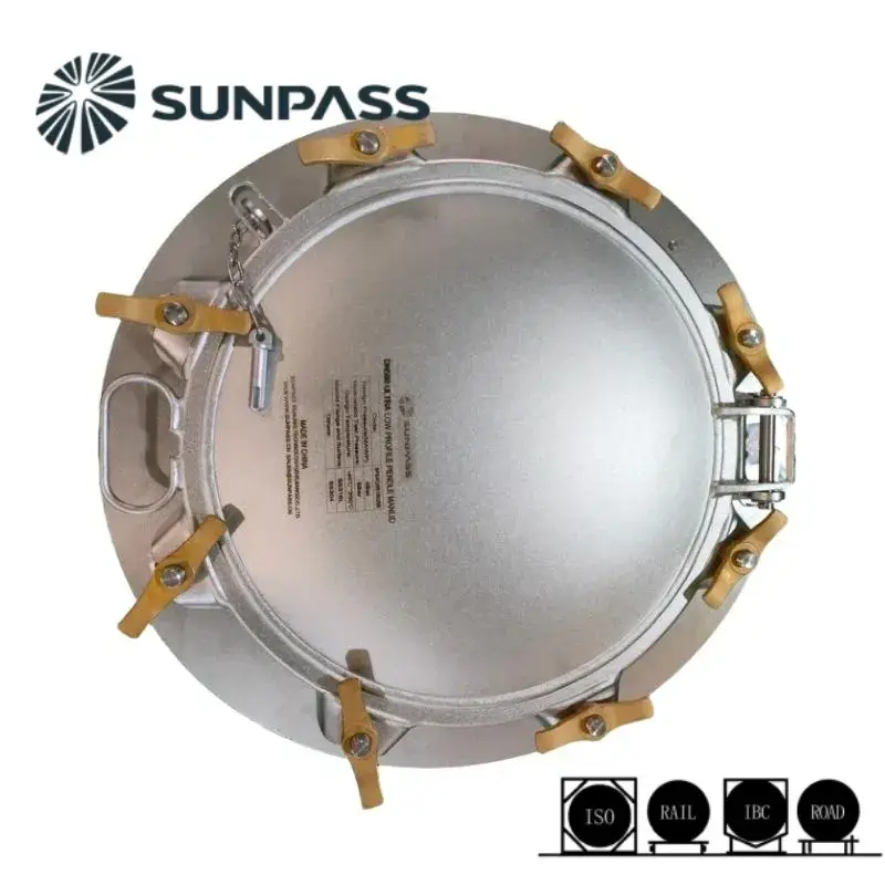Bộ lắp ráp nắp kiểm tra Manlid Thùng ISO Tank chuẩn DN300 - DN500