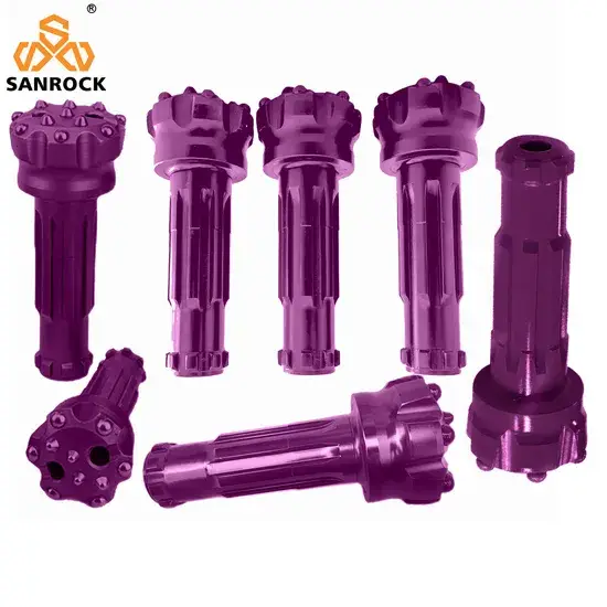 Bít khoan đá DTH Hammer 2inch 76mm chất lượng cao sử dụng cho việc khoan giếng