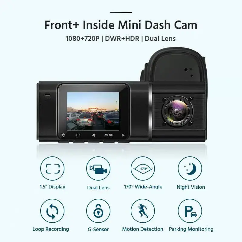Camera hành trình Ultra HD 3840*2160p 30fps với GPS Ghi hình chất lượng cao