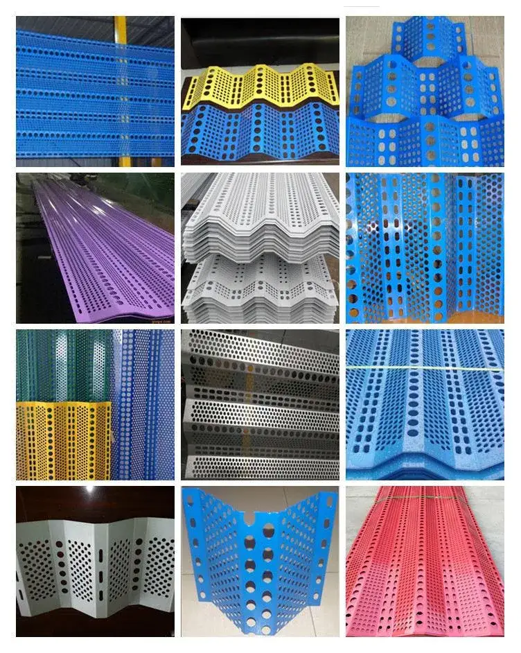 Màn lưới đục lỗ kim loại trang trí cho hàng rào chắn gió, hạn chế hiệu quả hình ảnh 20-description