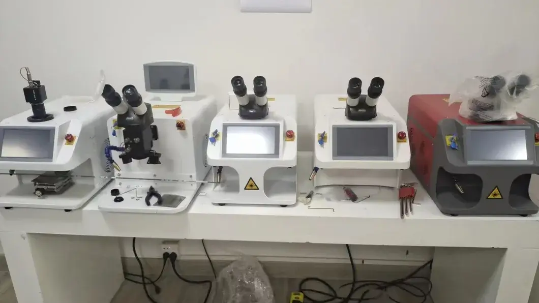 Máy hàn chấm laser YAG di động - Lựa chọn tốt cho hàn chấm và khắc trang sức và ngọc hình ảnh 14-description