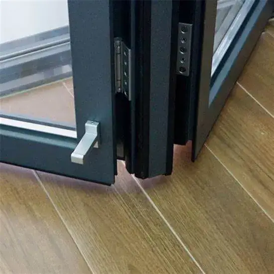 Cửa gập linh hoạt cho ban công và phòng tắm, sản phẩm cửa kim loại chất lượng