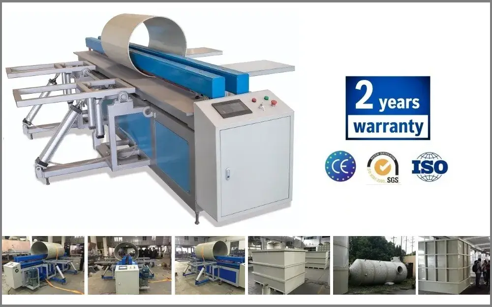 Dh1500 Máy hàn tấm nhựa PE sử dụng phương pháp hàn đối đầu chuyên nghiệp hình ảnh 13-description