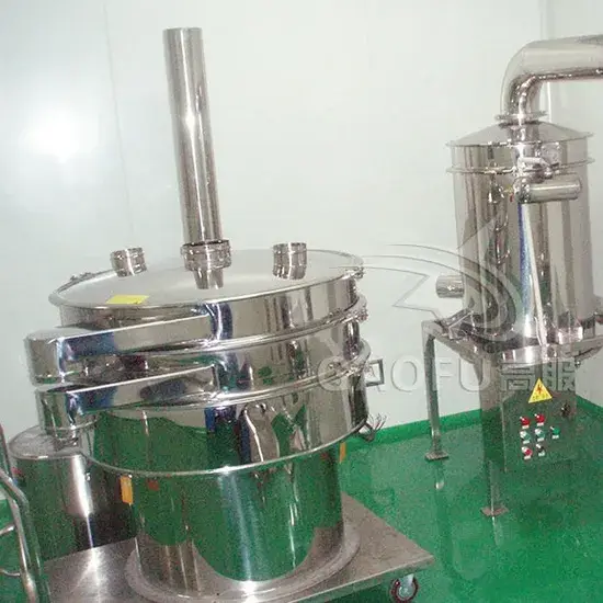 Thiết Bị Máy Sàng Rung 1000mm Phục Vụ Việc Lọc Dừa Nạo trong Ngành Công Nghiệp