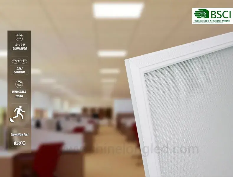 Đèn LED Panel 2*2 Có Thể Điều Chỉnh Độ Sáng, Bảo Hành 5 Năm, Đạt Chuẩn Ugr<19 hình ảnh 14-description