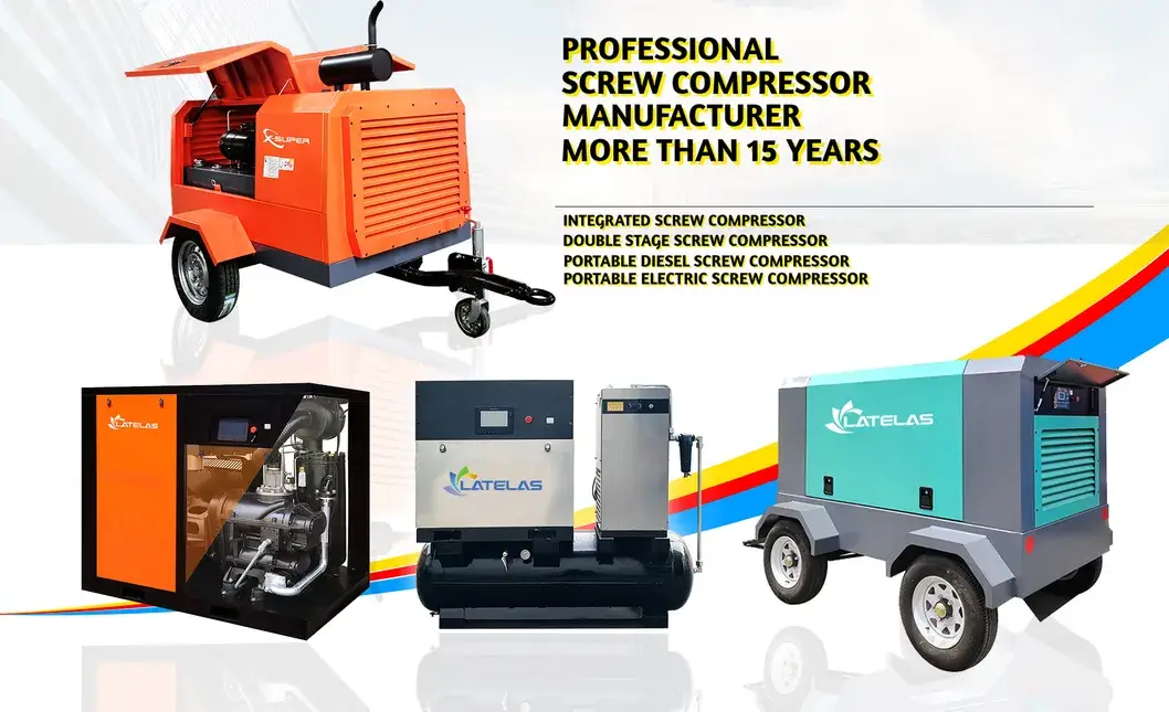 Máy nén khí điện 500L tích hợp truyền động trực tiếp cho công việc hiệu quả hình ảnh 12-description