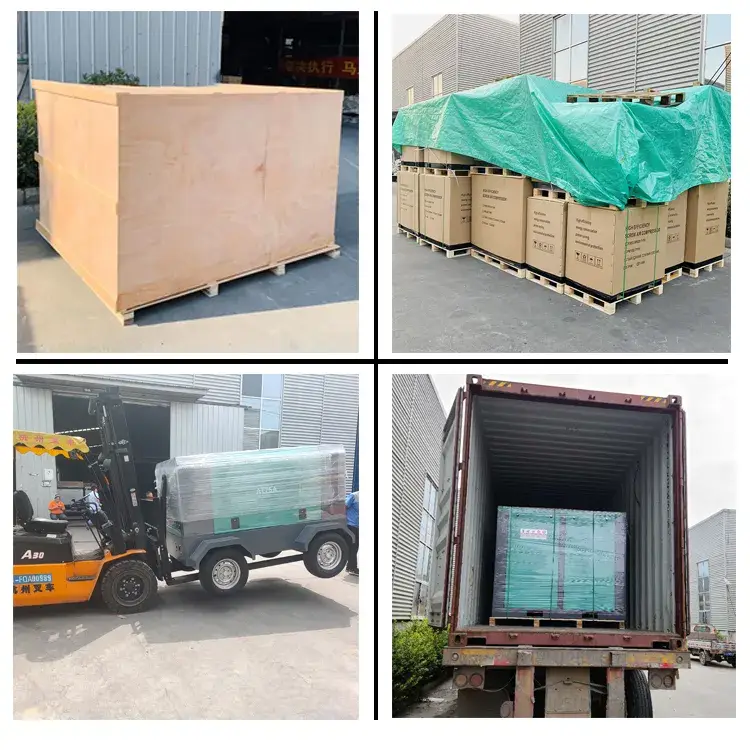 Máy nén khí điện 500L tích hợp truyền động trực tiếp cho công việc hiệu quả hình ảnh 19-description