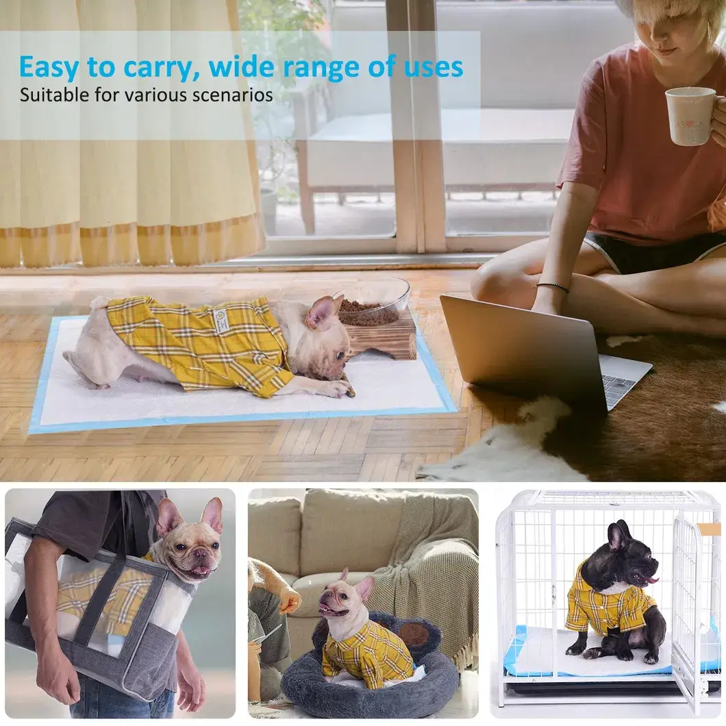Tấm lót giường thú cưng thấm hút, không dệt, chống incontinence - Sự lựa chọn tốt cho vệ sinh của thú cưng hình ảnh 13-description