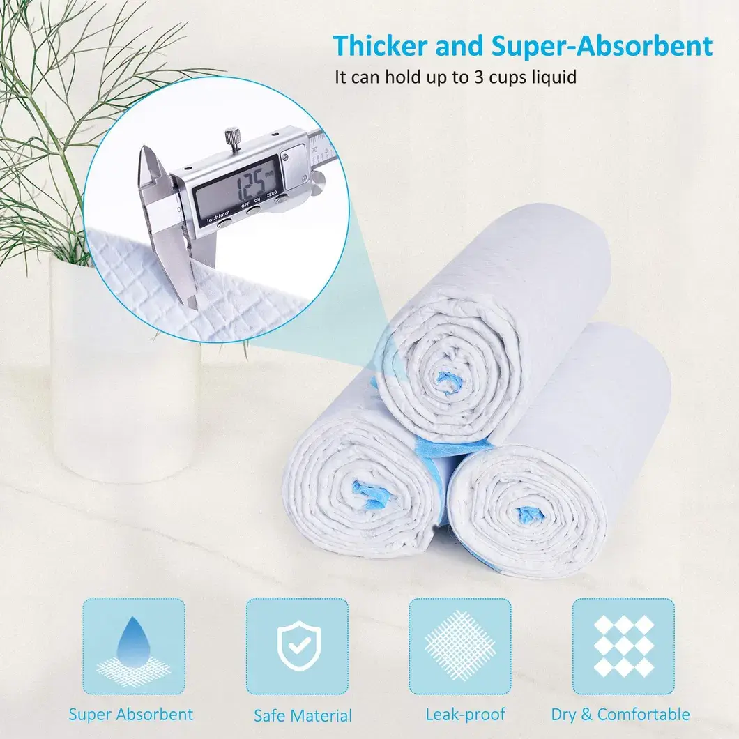 Tấm lót giường thú cưng thấm hút, không dệt, chống incontinence - Sự lựa chọn tốt cho vệ sinh của thú cưng hình ảnh 15-description