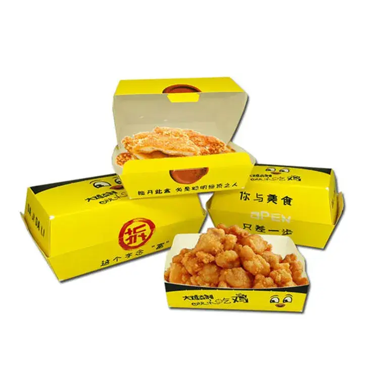 Máy tạo hộp giấy đa năng phục vụ cho các món bánh burger, khoai tây chiên, salad mang đi hình ảnh 18-description