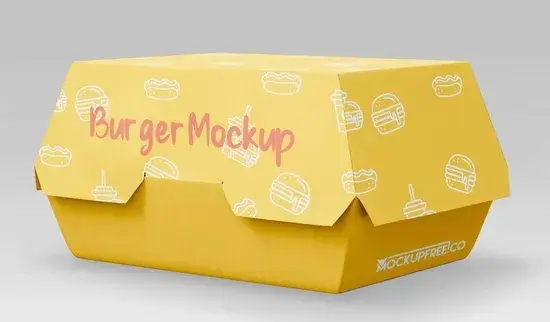 Máy tạo hộp giấy đa năng phục vụ cho các món bánh burger, khoai tây chiên, salad mang đi