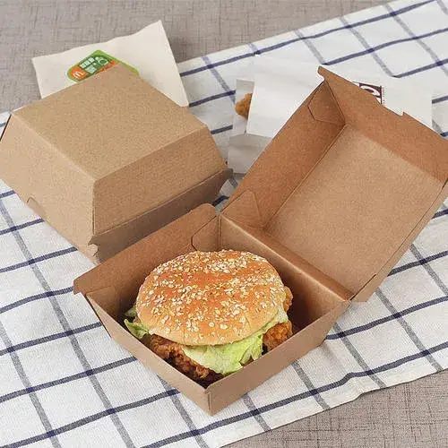 Máy tạo hộp giấy đa năng phục vụ cho các món bánh burger, khoai tây chiên, salad mang đi hình ảnh 19-description