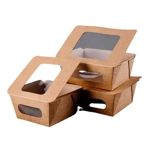 Máy tạo hộp giấy đa năng phục vụ cho các món bánh burger, khoai tây chiên, salad mang đi hình ảnh 20-description