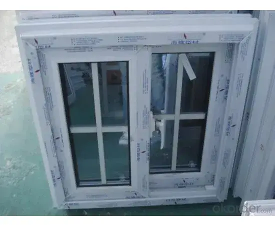 Cửa sổ nhựa UPVC hai cánh tích hợp lưới che chắn