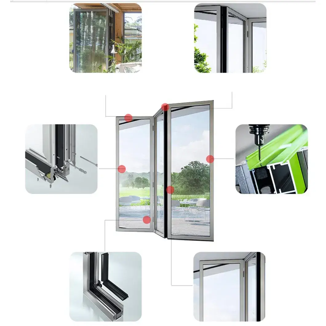 Cửa sổ nhựa UPVC hai cánh tích hợp lưới che chắn hình ảnh 12-description