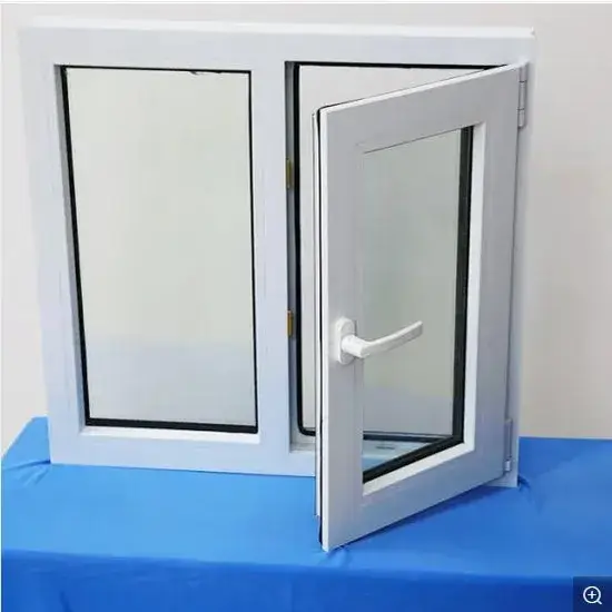 Cửa sổ nhựa UPVC hai cánh tích hợp lưới che chắn hình ảnh 1-description